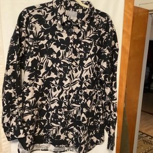 PURE Collection Linen Blouse Sz 12